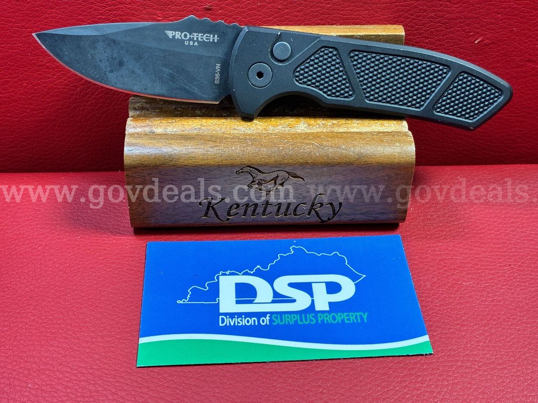 Pro Tech Les George SBR Auto S35VN Knife/PRE-OWNED/DS18779/99973/TSA