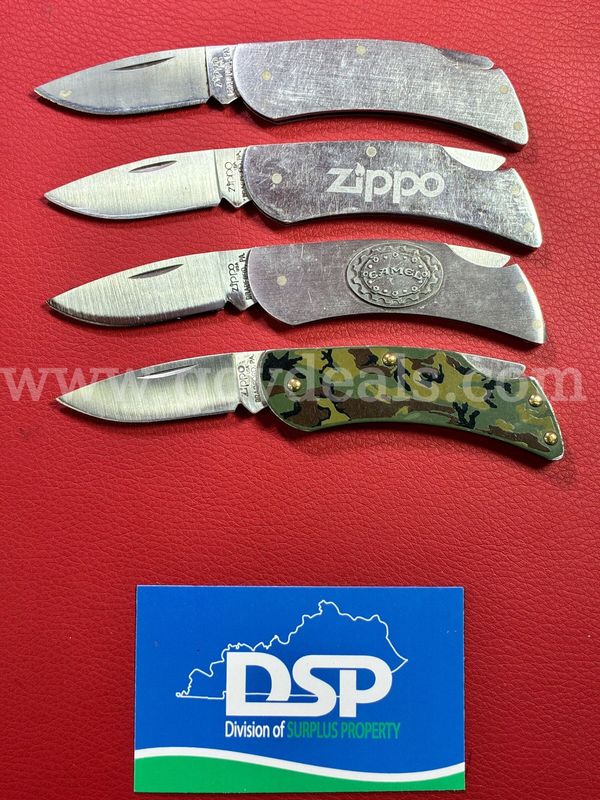4 Zippo Lockback Knives/PRE-OWNED/DS18784/99981/TSA