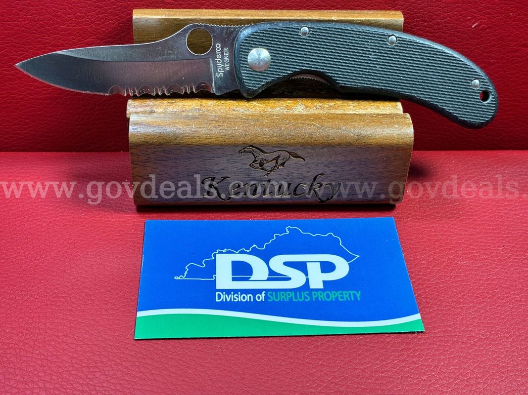 *Discontinued Spyderco C49GPS Tim Wegner Jr. Design ATS-34 Knife/PRE-OWNED/DS18788/100002/TSA