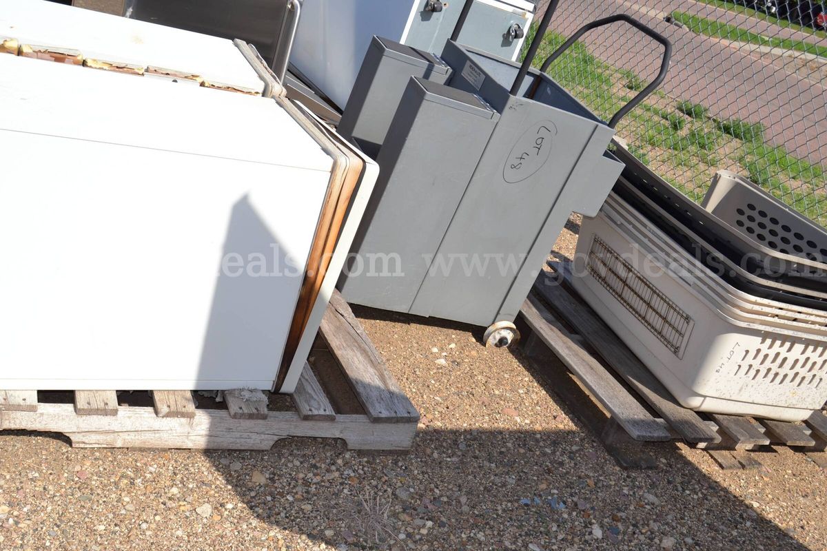 1 Lot of Misc. Carts and Crates to include approx. 7 ea.