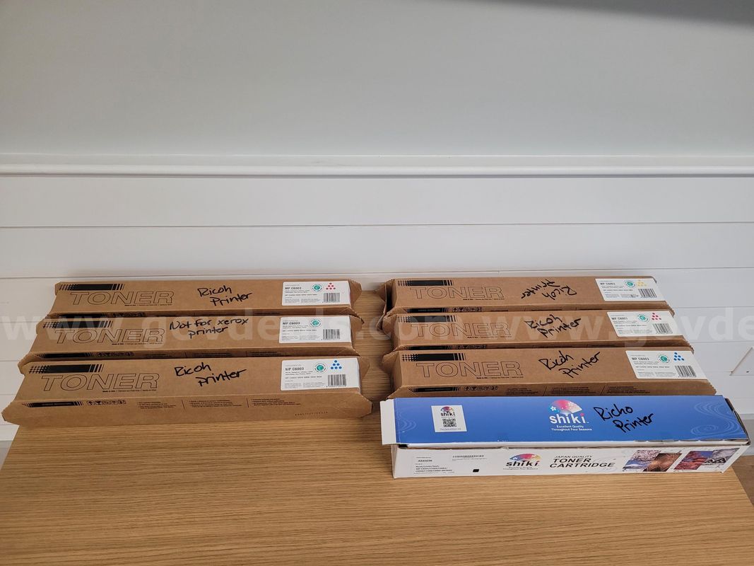 Ricoh Toner Cartridge Replacements for MP C6003