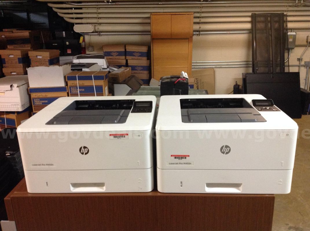 Lot of 2 - HP LaserJet Pro M402n Printer