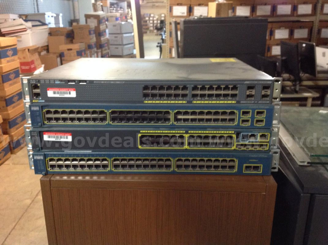 Lot of 4 - Cisco Switches