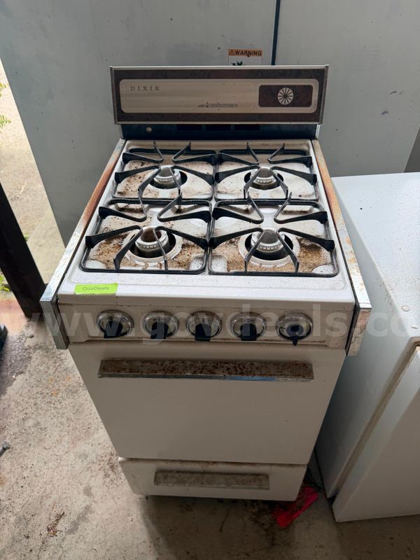 Dixie Four-Burner Gas Range