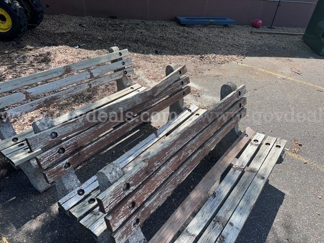 3- Sitting Benches (Lot of Qty. 3)