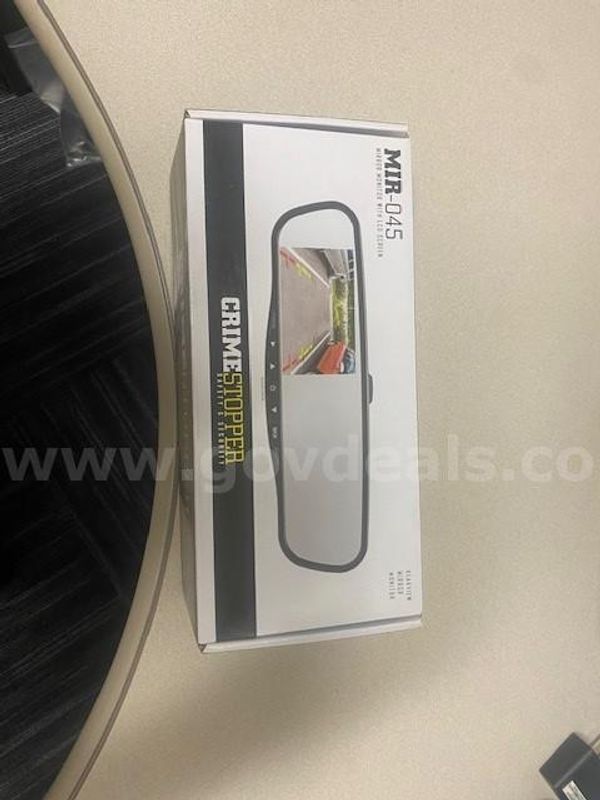 Crimestopper MIR-045 Rearview Mirror Monitor with LCD Screen