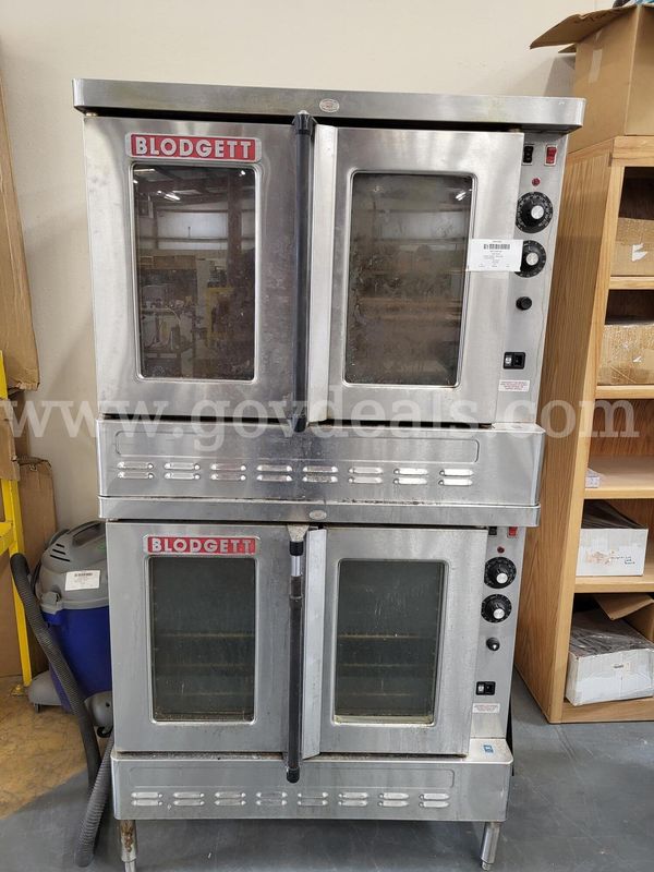Blodgett double gas oven