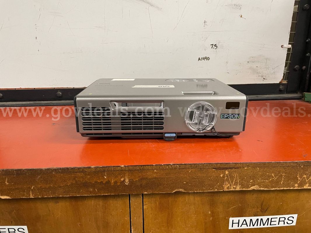 Lot of (7) Obsolete Projectors (Panasonic, Epson, Etc.)