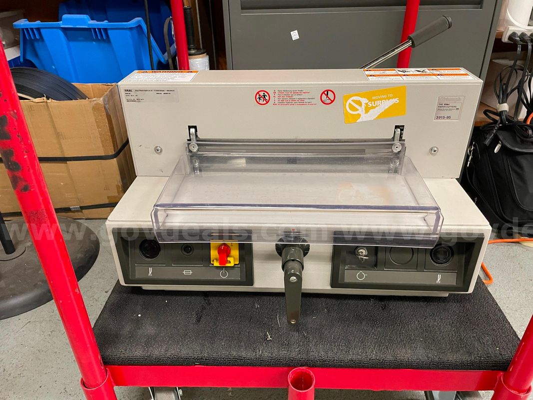 IDEAL Triumph 3915-95 Countertop Electric Paper Cutter