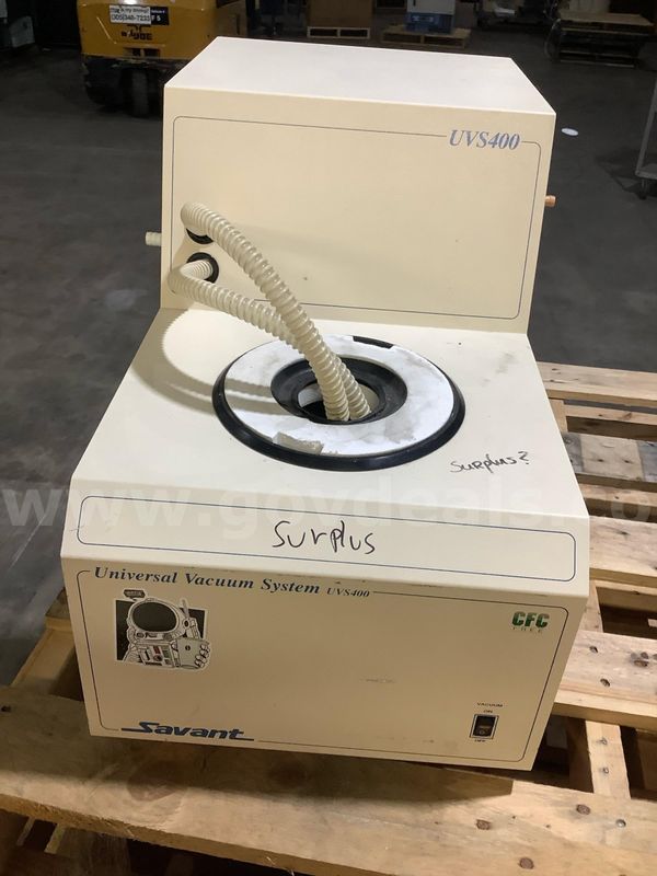 (1) Used Vacuum system