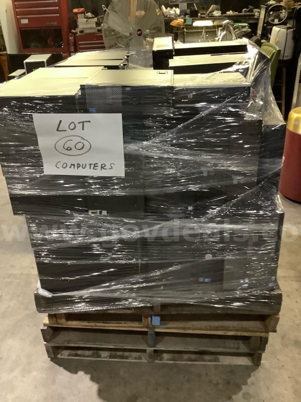 Lot of 60 Used Computer Towers