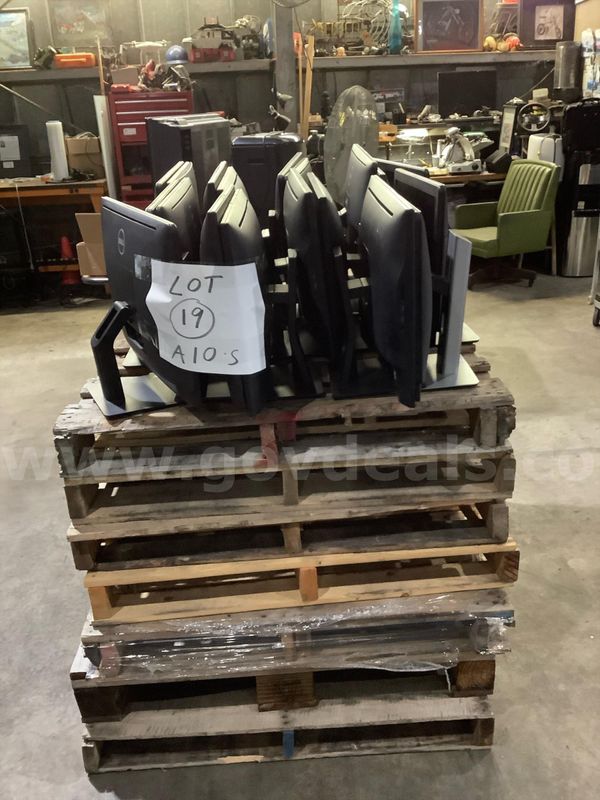 Lot of 19 Used Dell AIO's