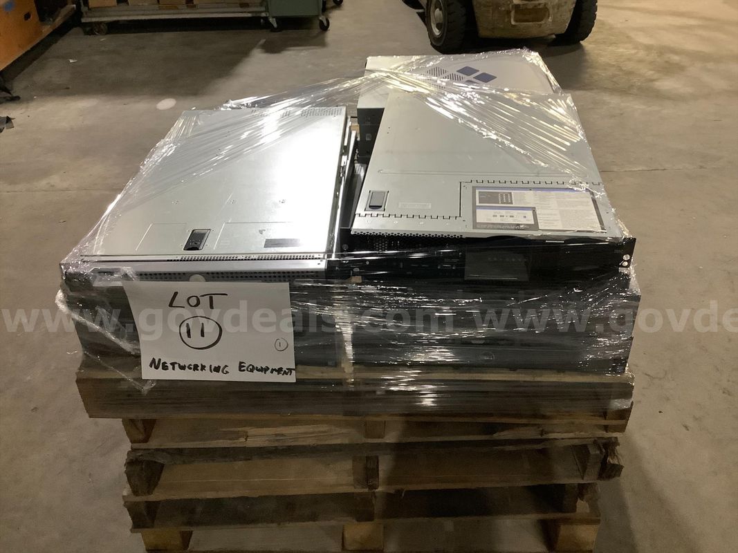 Lot of 11 Used Network Equipment