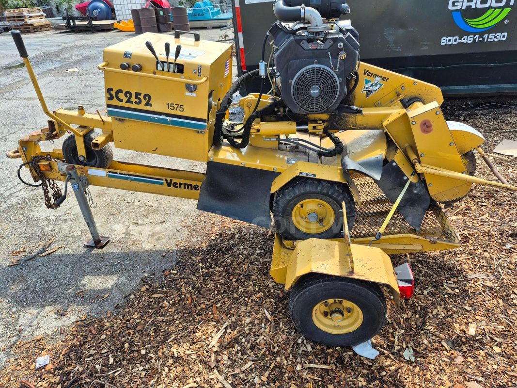 Vermeer stump grinder