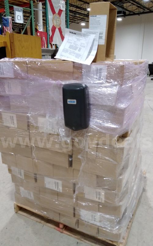 Lot of (175) ECOLAB 9202-1192 Nexa classic touch-free hand hygiene dispenser. New/Old stock