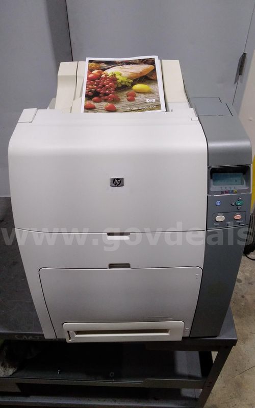 HP color laserjet 4700n.