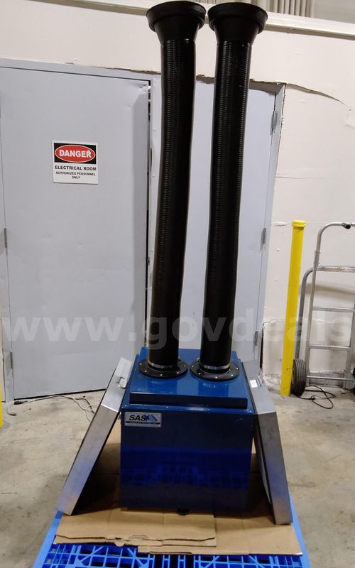 SAS Sentry air systems fume extractor.