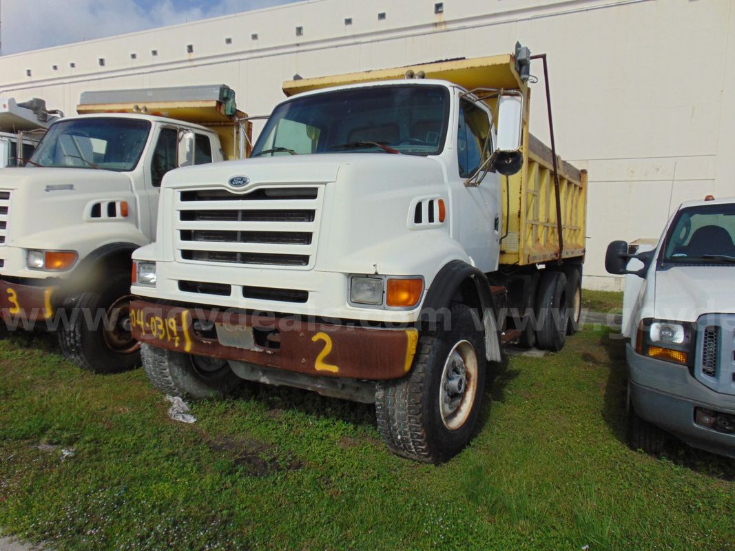 4-03191998 Ford LT8501, dump truck. WASD 26-08 #2