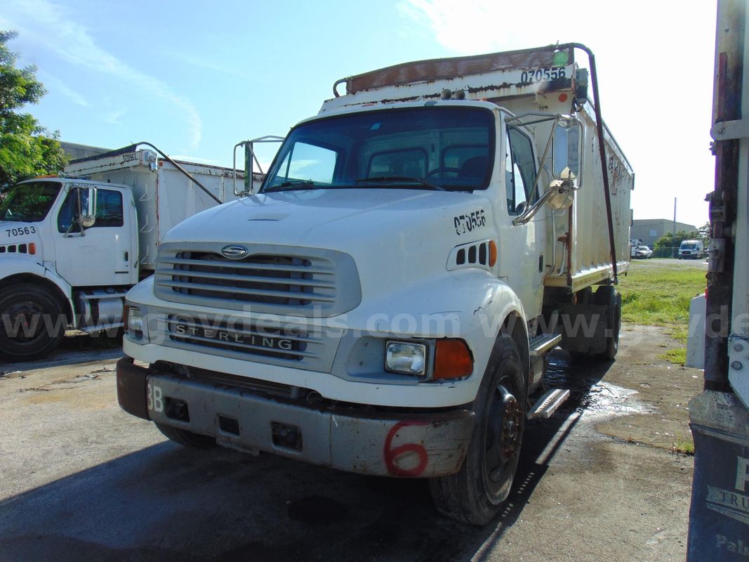 70556/ 2007 Sterling Acterra , with a PacMac DB32 dump body, 32 Cubic Yard. SW 26-17 #6