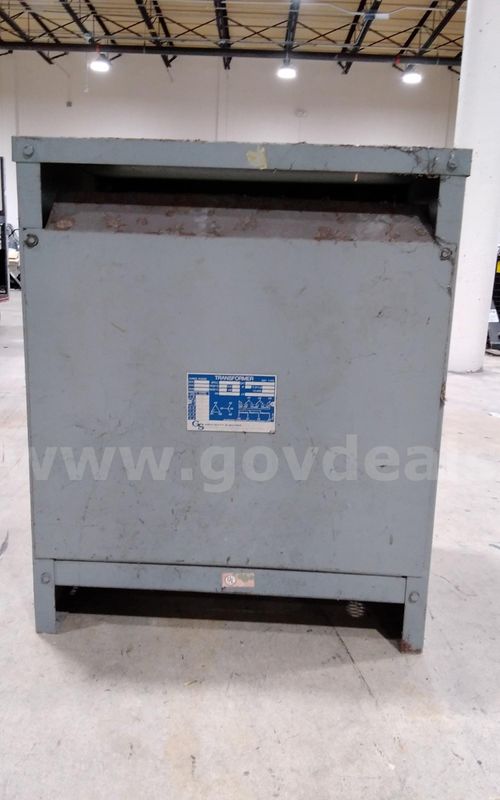 GS Heavy-Duty electrical transformer, CAT> T2H, 75 KVA, 3 Phase.