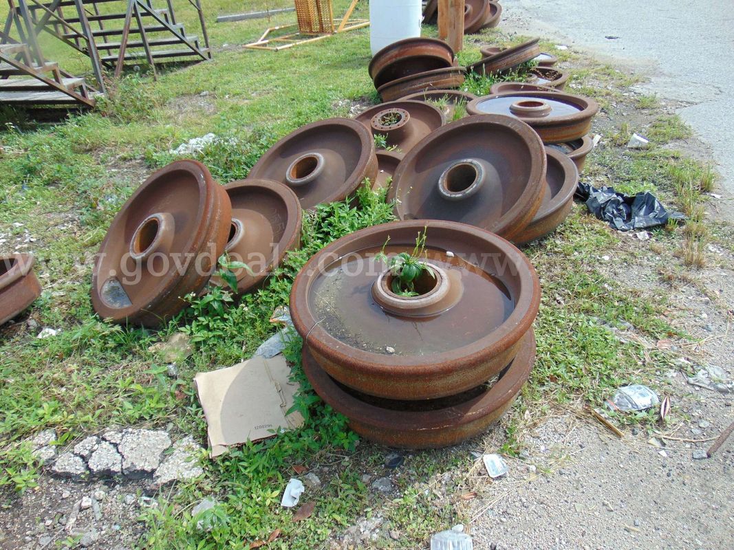Lot of scrap train wheels. DTPW 26-11 #1