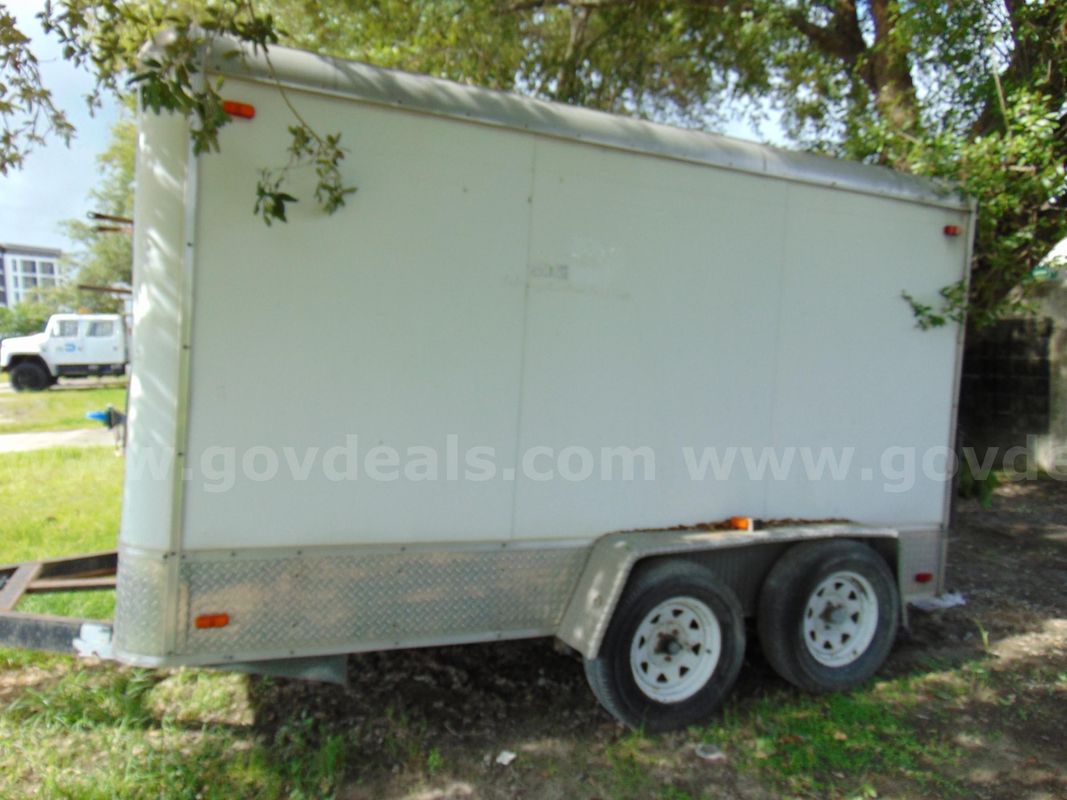 12-2870/ 2009 enclosed trailer, tandem axle. WASD 26-11 #5