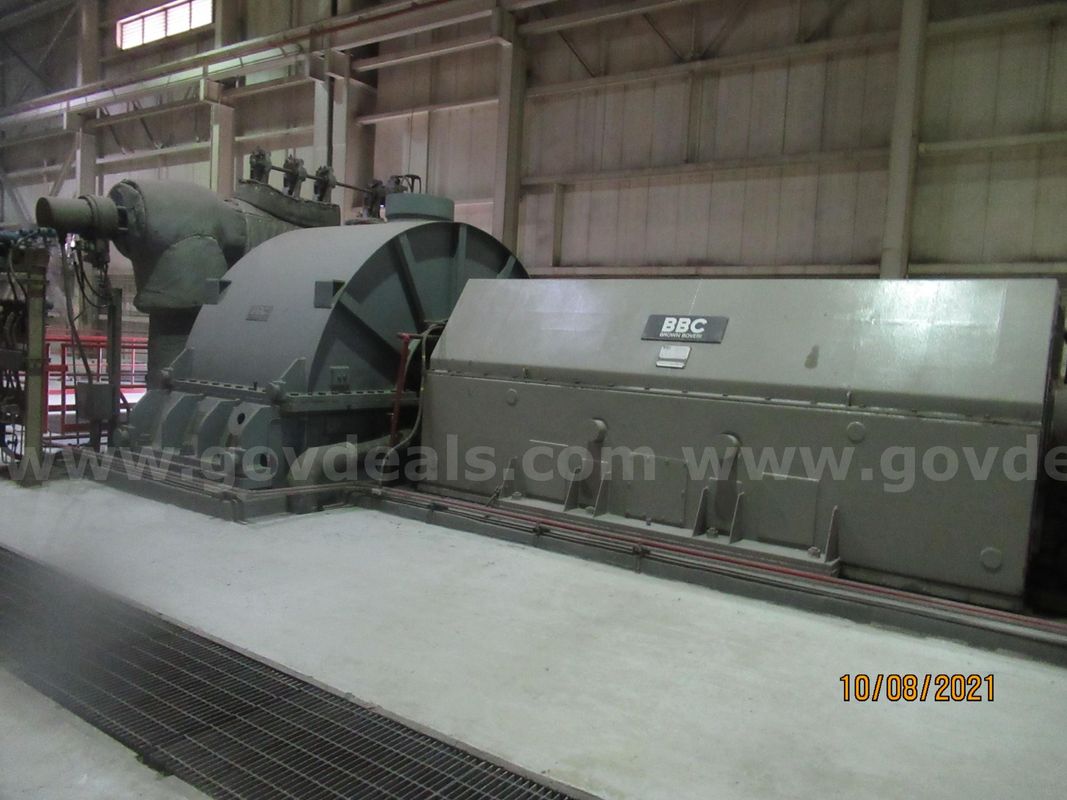 1977/ BBC - Brown Boveri, Turbine Type DK-m 150. Generator Type WX 16L-044. SW 26-11 #2