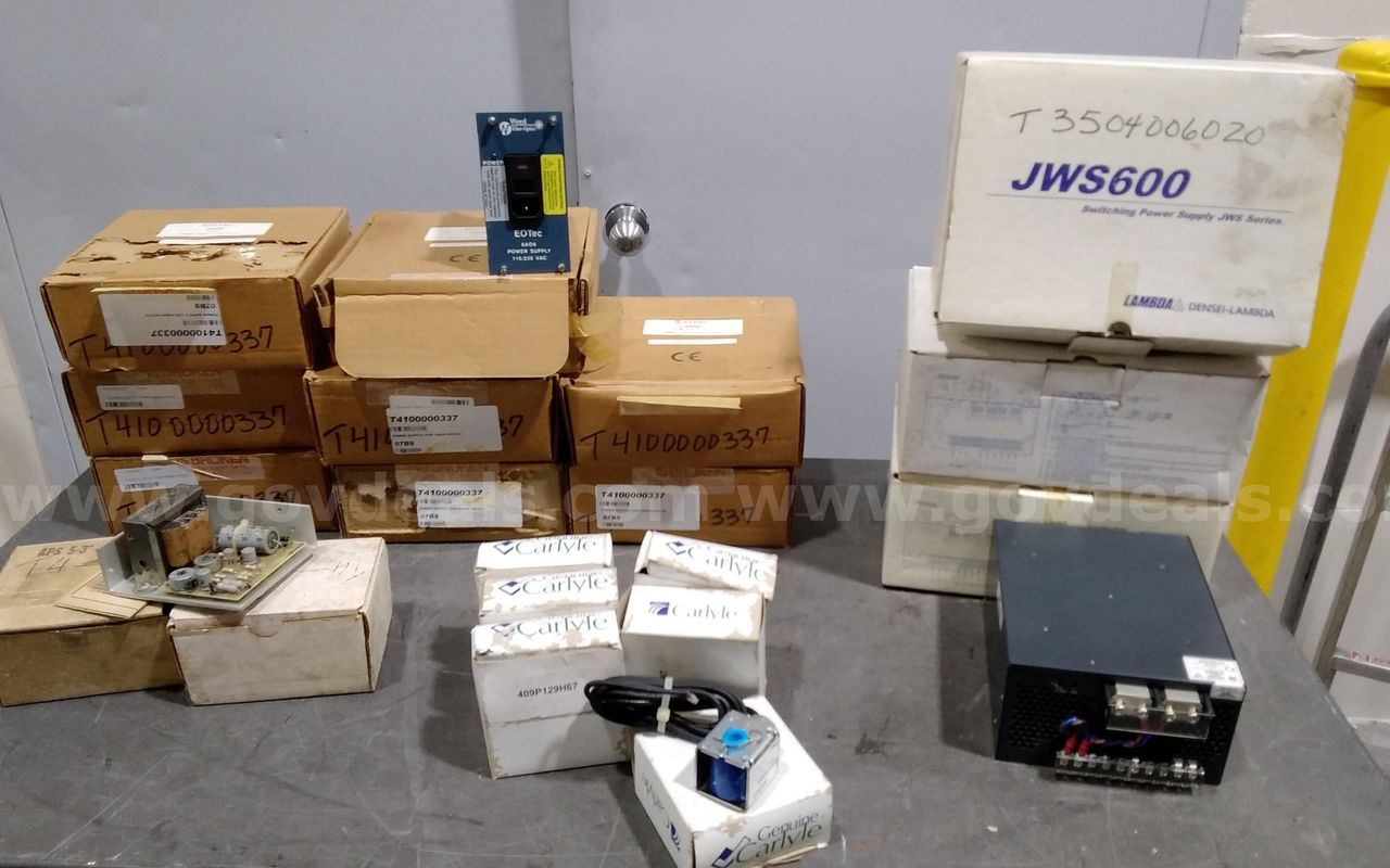 Lot of miscellaneous electronic parts. New/Old stock.