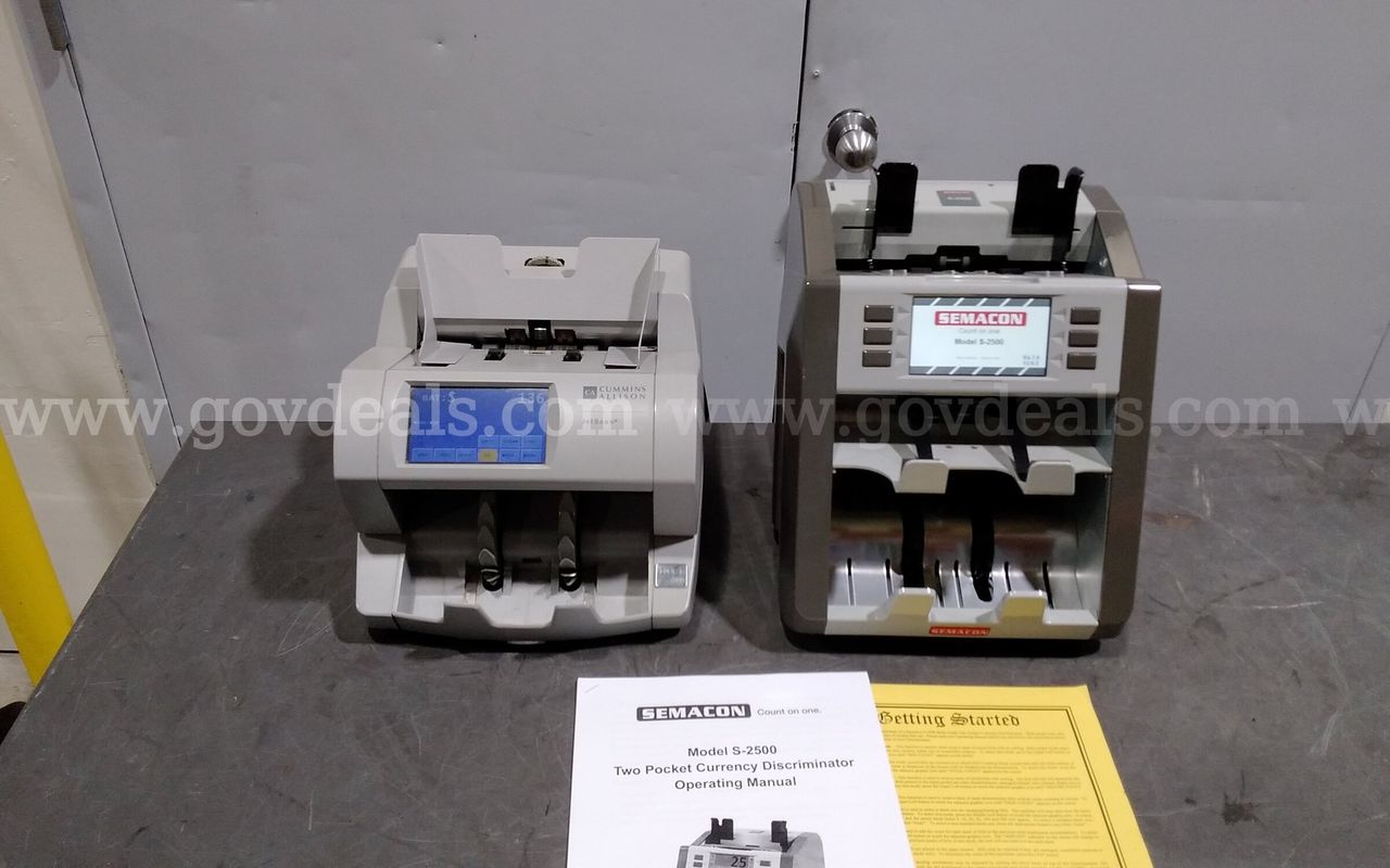 Lot of (2) Currency Counters