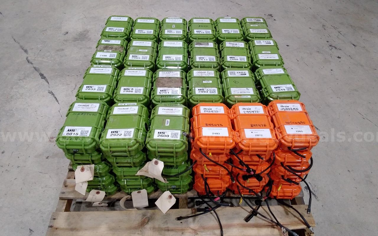 Lot of (120) Flexnode sewer, Battery Powered Monitoring and Alerting.