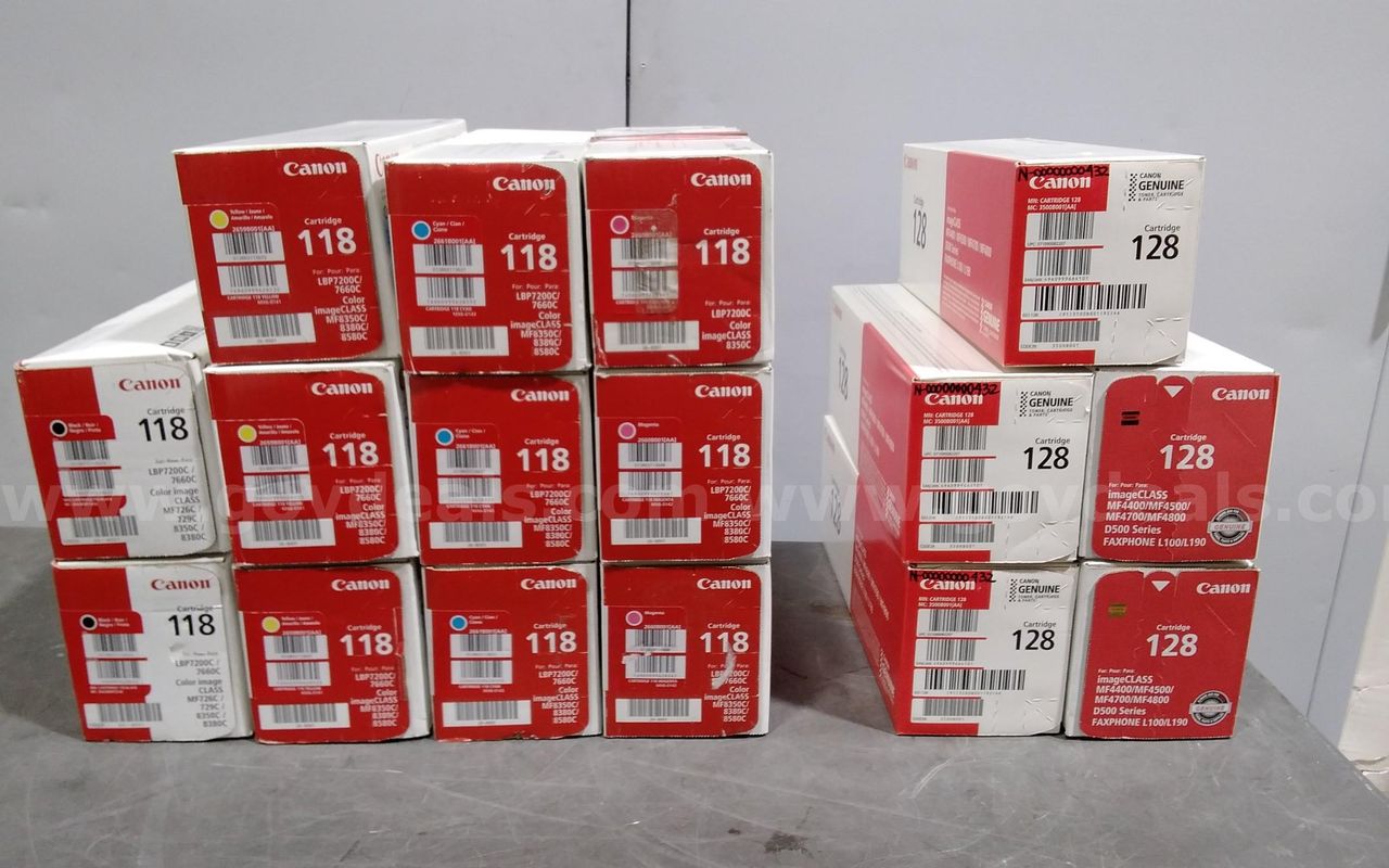 Lot of (16) Cannon toners. New / Old stock, all expired.