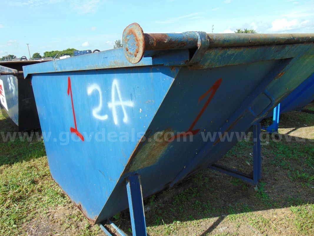 Lot of (11) Rear load garbage dumpsters. SW 26-13 #1