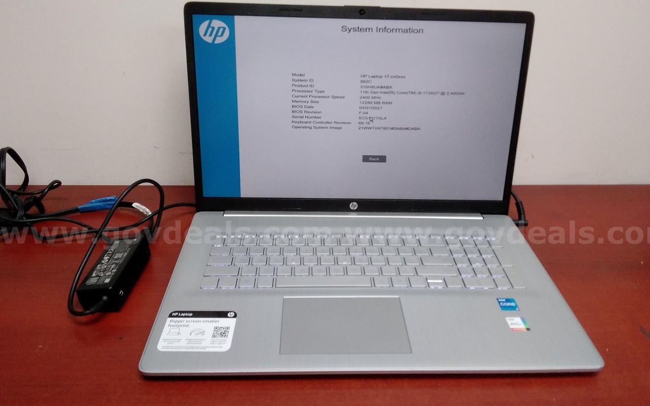 HP i5 11th generation laptop