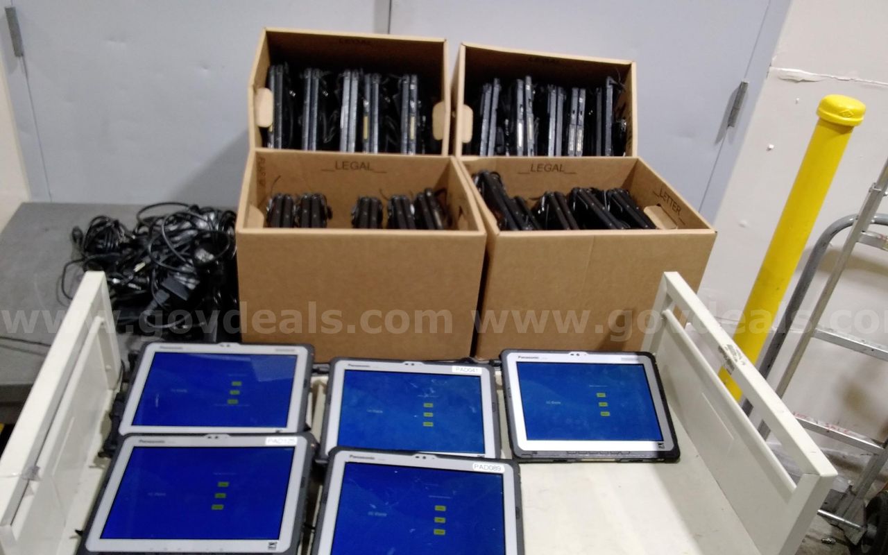 Lot of (45) Panasonic FZ-A3 Toughbooks