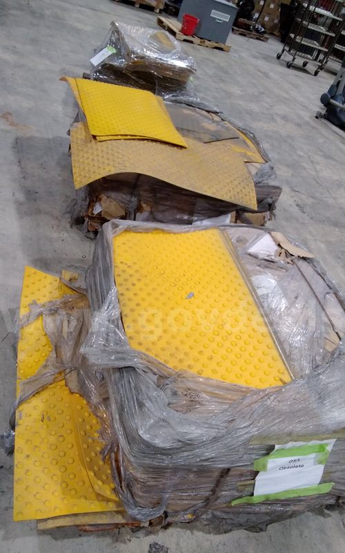 Lot of Trumcated domes, ADA pads. 24 1/2 inches X 47 1/2 inches. New / Old stock.