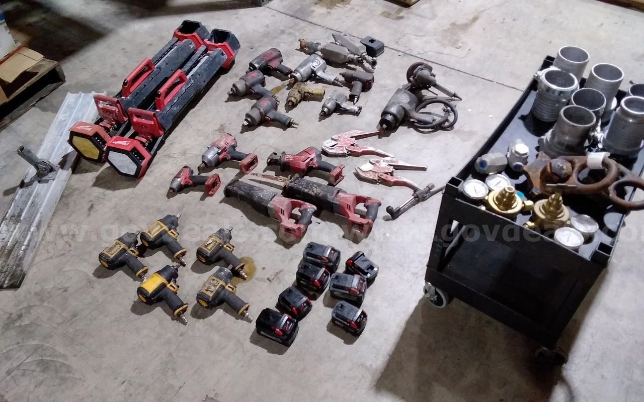 Lot of miscellaneous tools for parts or repair.