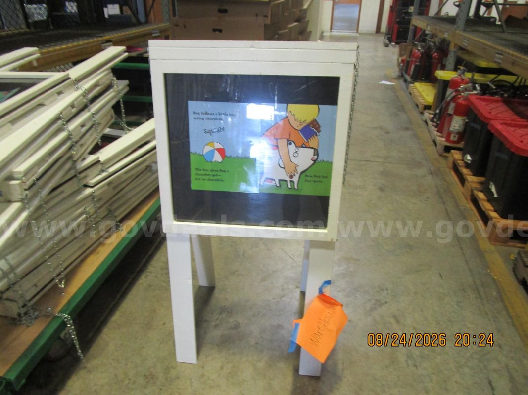 Display Panel 24 x 24 1/2 x 49 (Green Cart Not Included) Qty 19