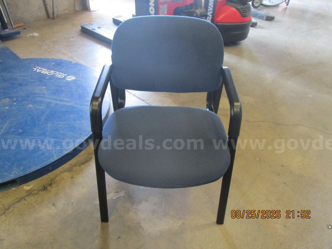 Blue Conference Chairs Qty 15 (1 of 5)