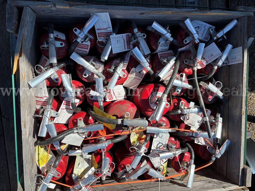 Lot of Fire Extinguishers