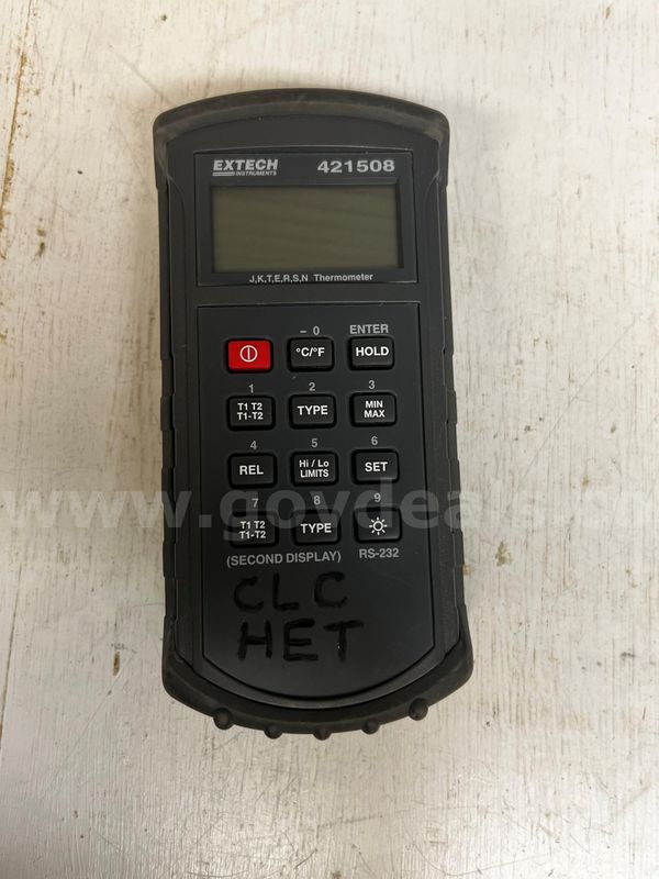 Extech Instruments 421508 Dual-Input Thermometer