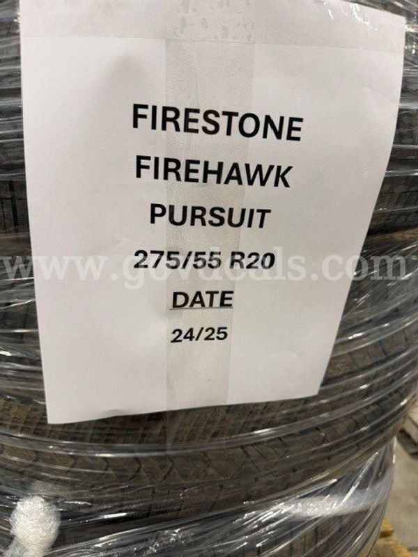Firestone fire hawk pursuit tires 275/55 R20