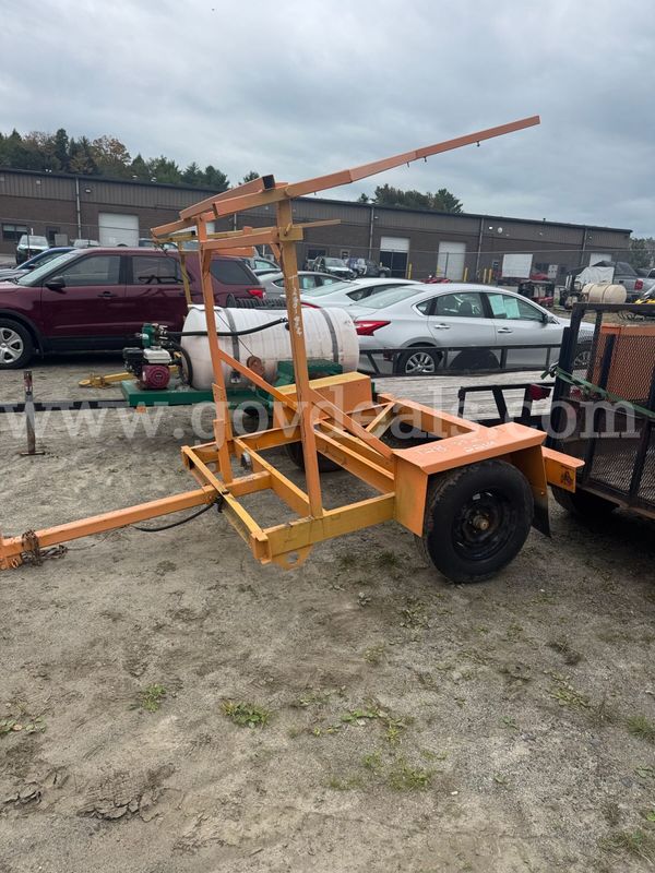 Custom Trailer Was Used For Road Side Sinage