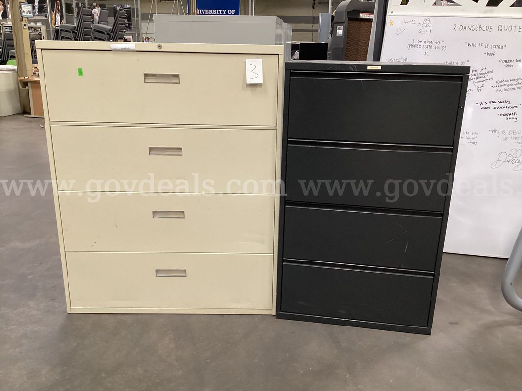 2 - 4 Drawer Lateral Filing Cabinet