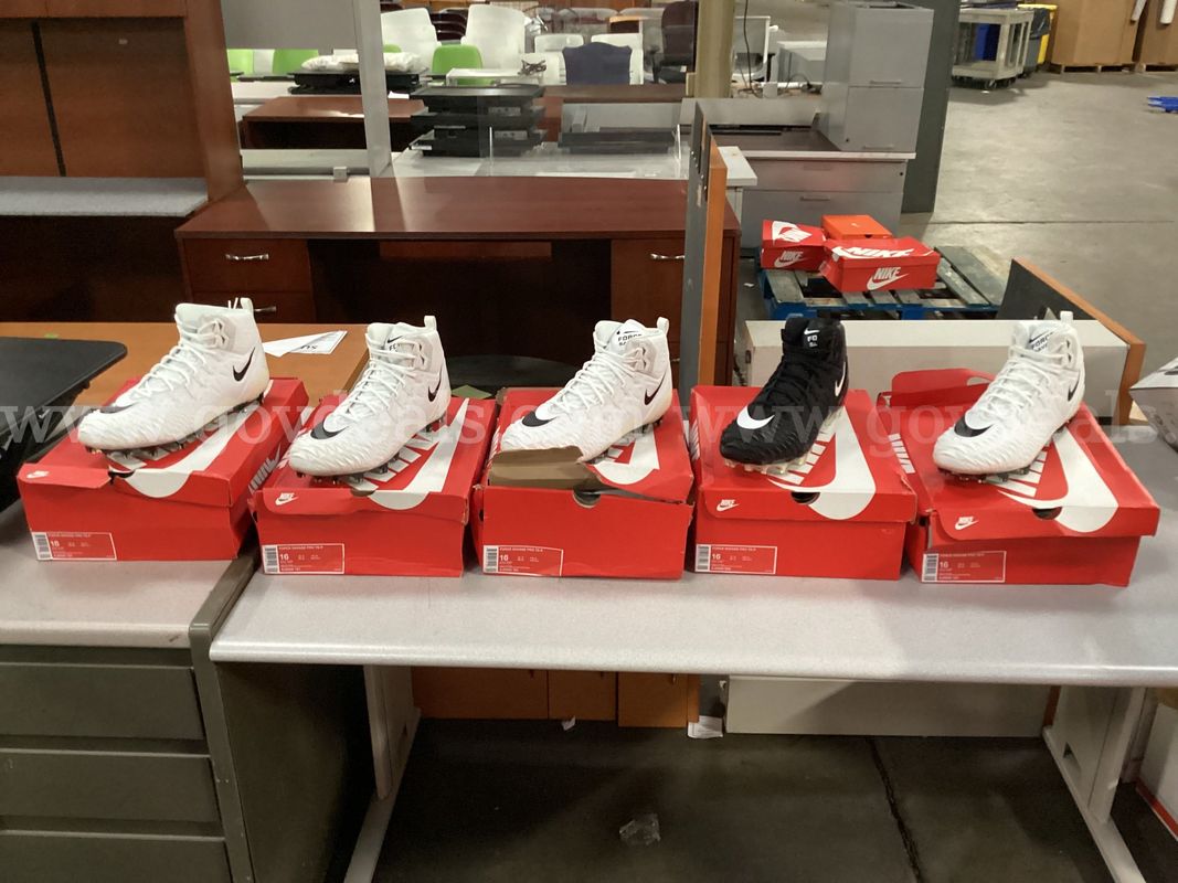 5 - Pairs of Size 16 Nike Shoes