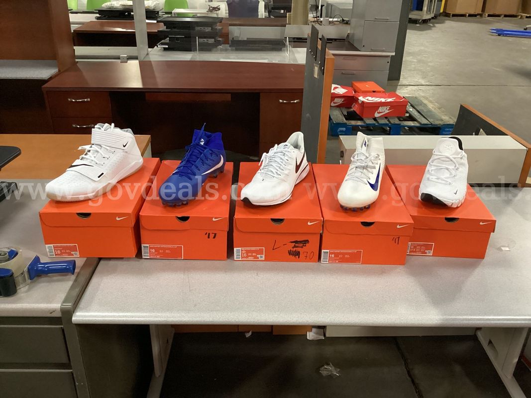 5 - Pairs of Size 16 Nike Shoes