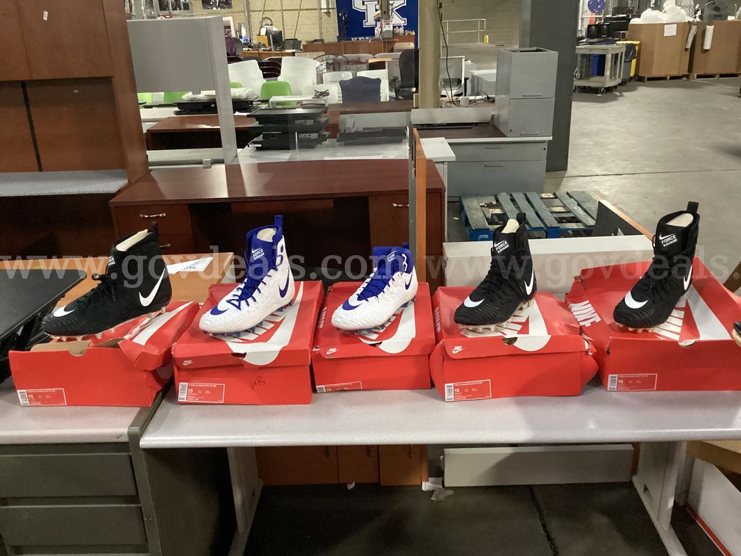 5 - Pairs of Nike Shoes (2 - size 15 and 3 - size 16)