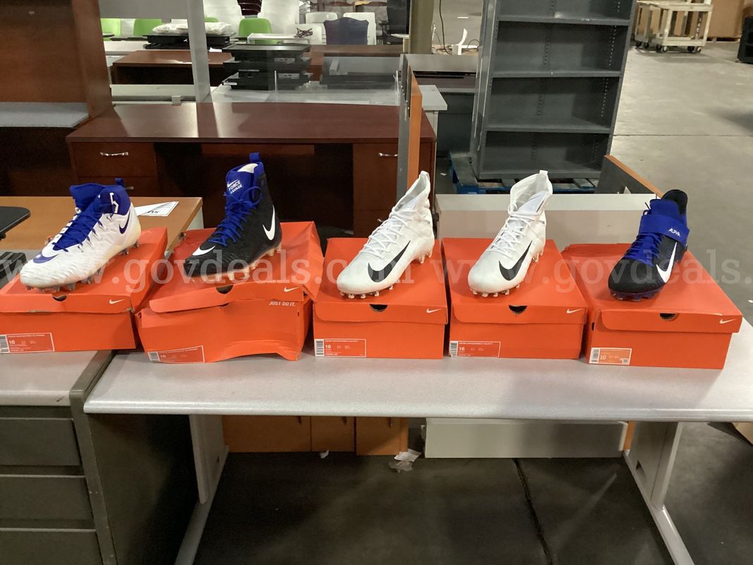 5 - Pairs of Size 16 Nike Shoes