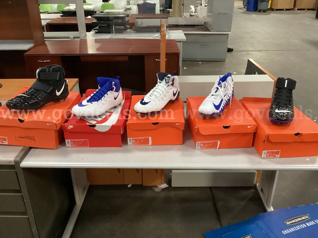 5 - Pairs of Nike Shoes (2 - size 17 and 3 - size 18)