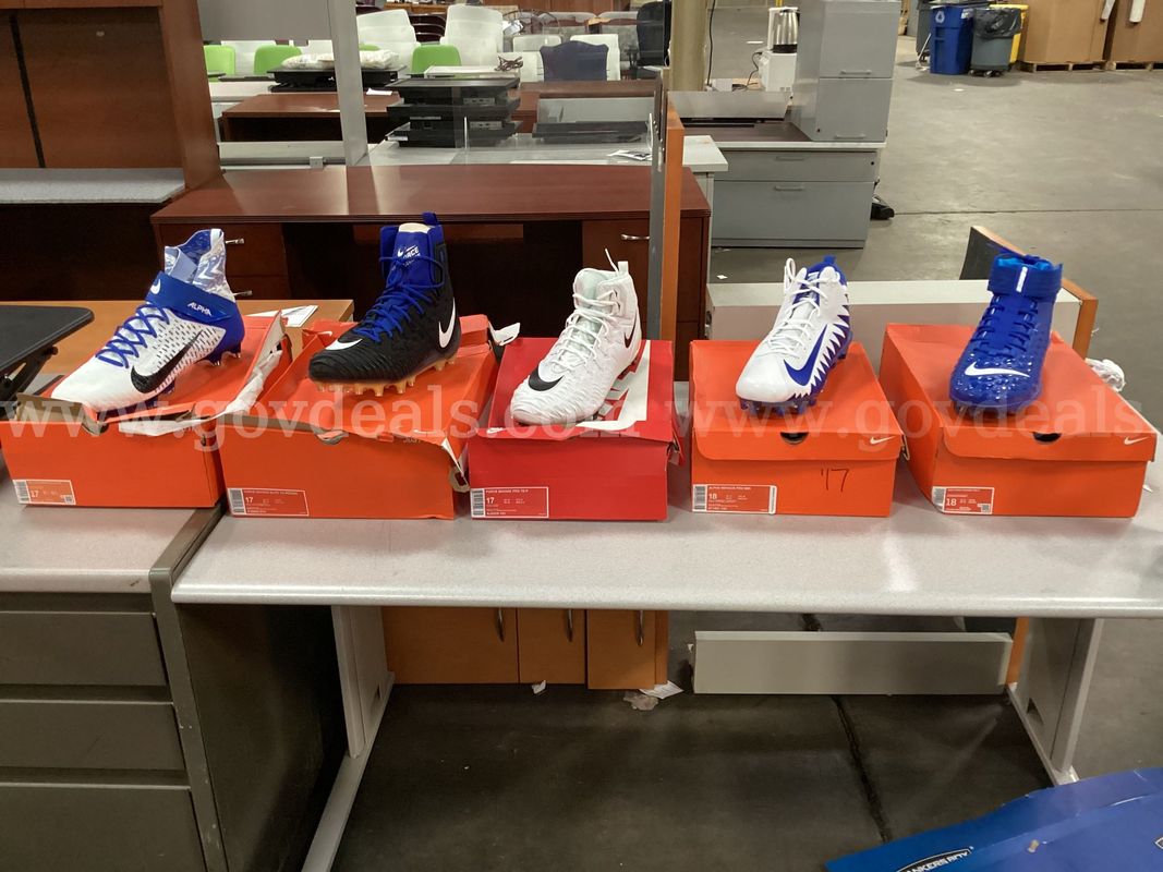 5 - Pairs of Nike Shoes (3 - size 17 and 2 - size 18)