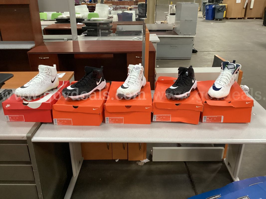 5 - Pairs of Nike Shoes (4 - size 17 and 1 - size 18)